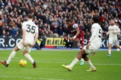 Bowen Leads the Hammers into Victory over Lackluster United