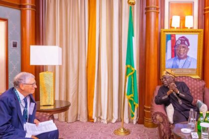 President Tinubu and Chairman of A.P Moller-Maersk